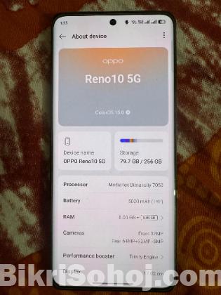 Oppo reno 10 5g